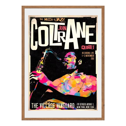 The Mecca Of Jazz Wall Art Canvas Poster