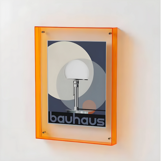 Acrylic Colourful Hollow Canvas Frame