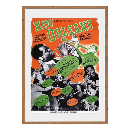 New Orleans Wall Art Canvas Print