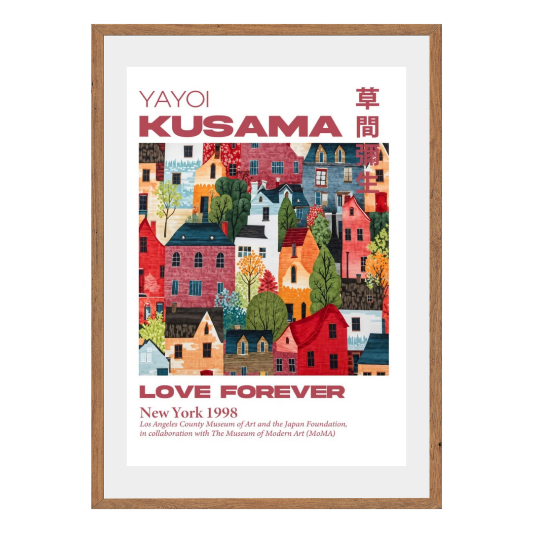 YAYOI KUSAMA Wall Art Canvas Print