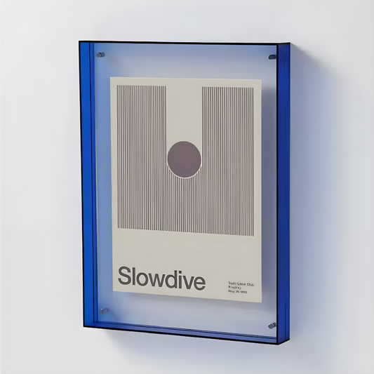 Acrylic Colourful Hollow Canvas Frame