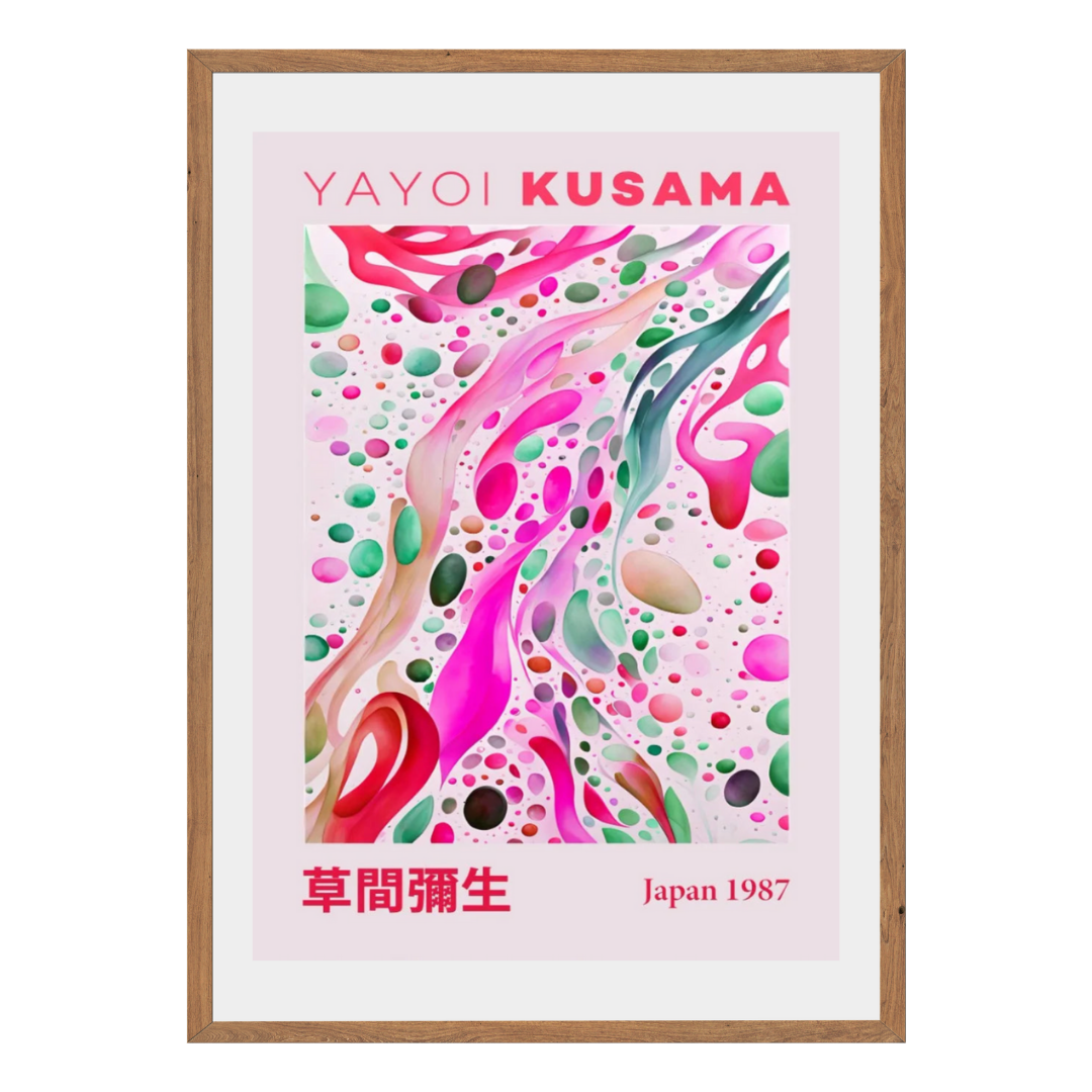Yayoi Kusama Wall Art Canvas Print