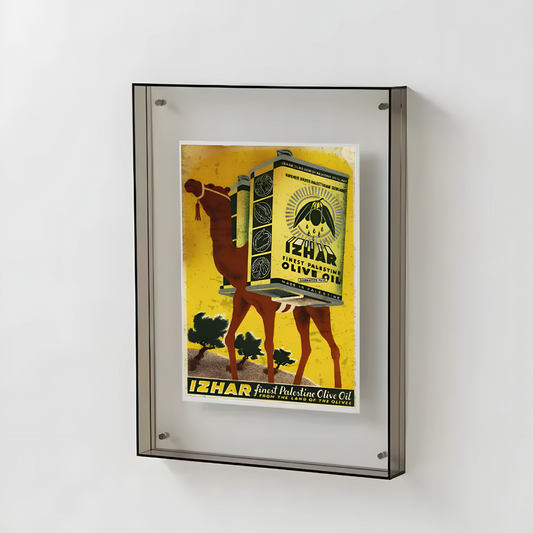 Acrylic Colourful Hollow Canvas Frame