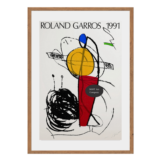 ROLAND GARROS 1991 Wall Art Canvas Print