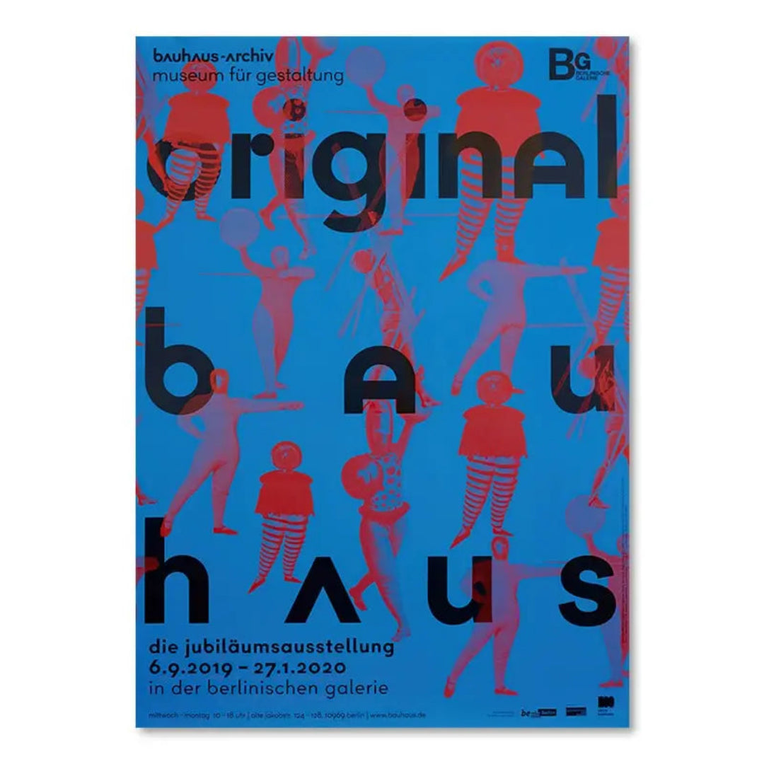 Original bau haus Wall Art Canvas Print