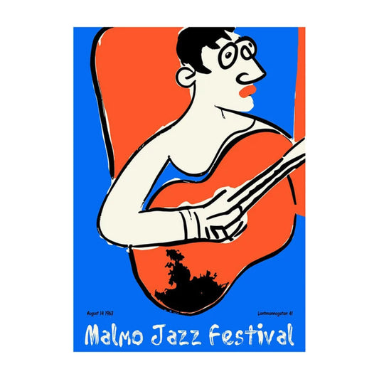 Malmo Jazz Festival Wall Art Posters