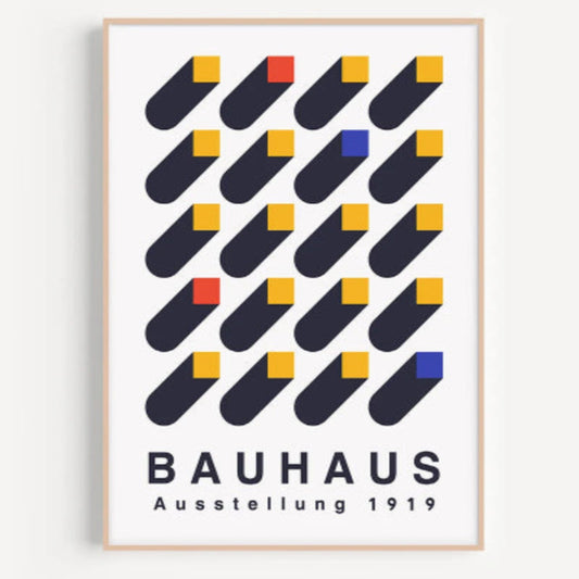 Exhibition Bauhaus Wall Art Poster