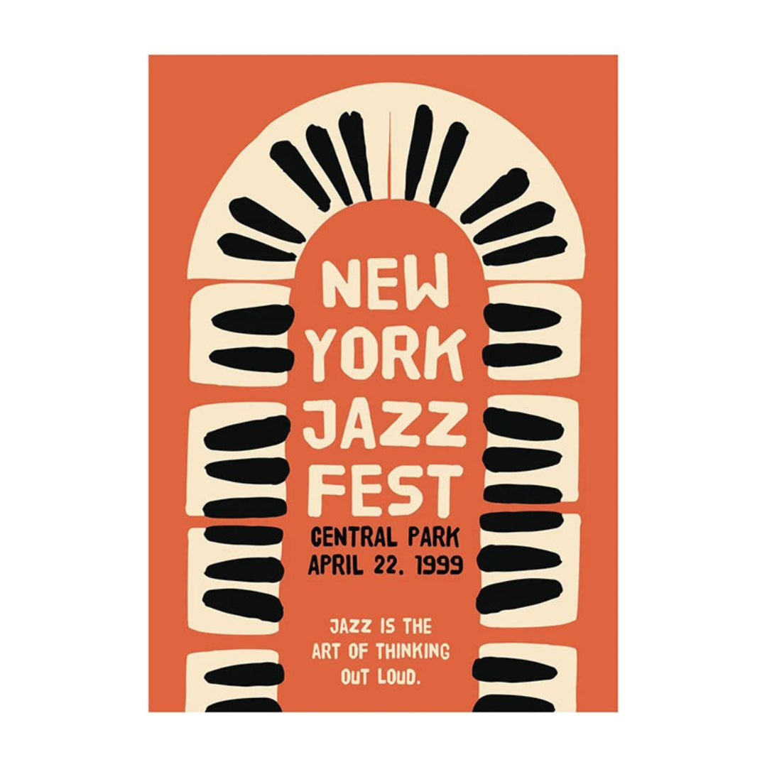 New York Jazz Fest Wall Art Posters