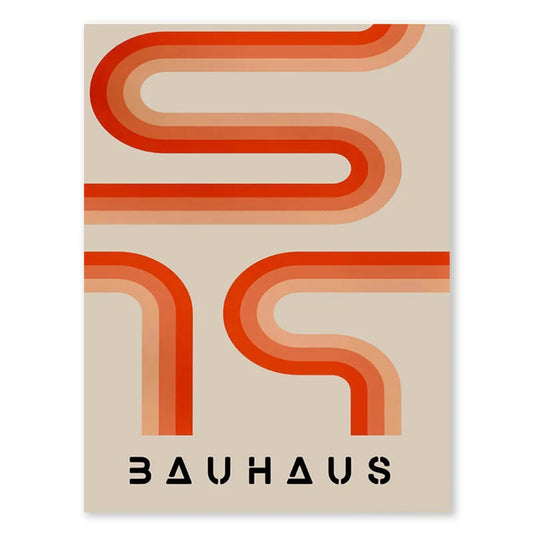 Bauhaus Wall Art Canvas Print