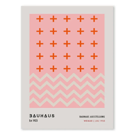 Bauhaus Est 1923 Wall Art Canvas Print