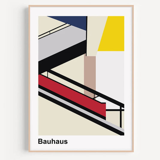 Exhibition Bauhaus  Wall Art Poster