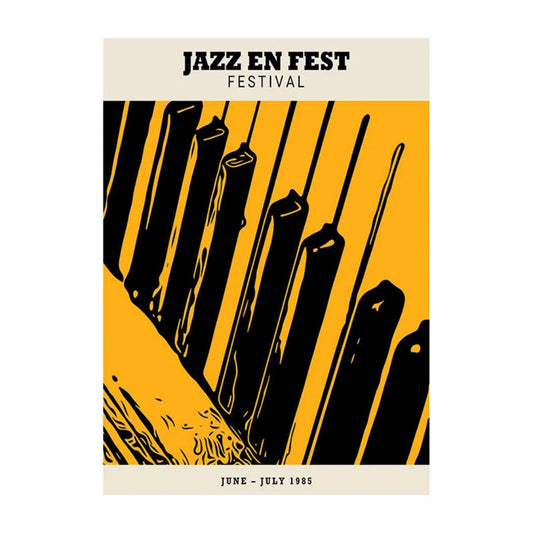 Jazz En Fest Wall Art Posters