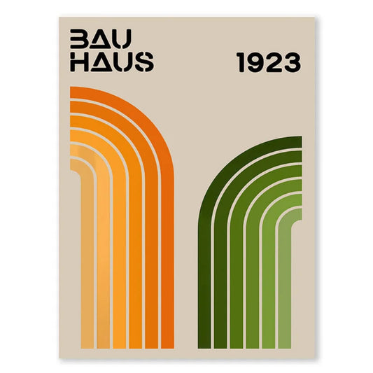Bau Haus 1923 Wall Art Canvas Print