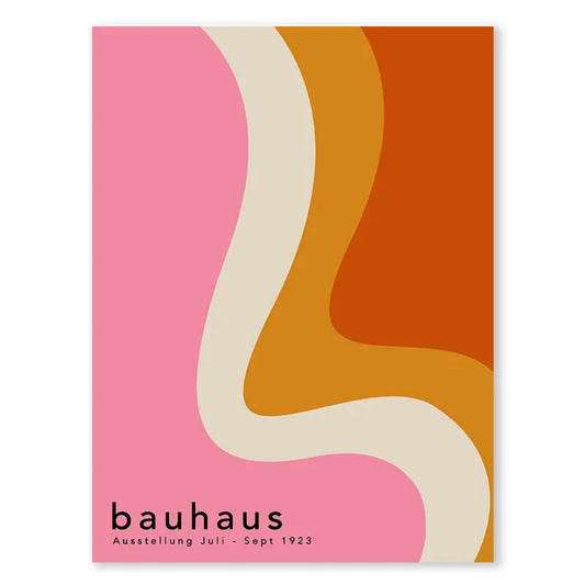 Bauhaus Ausstellung Juli - Sept 1923 Wall Art Canvas Print
