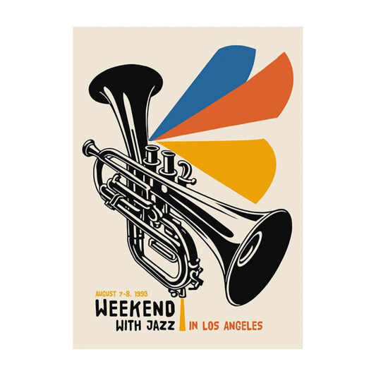 Weekend With Jazz Wall Art Posters