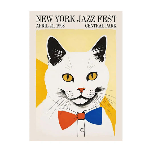 New York Jazz Feast Wall Art Posters