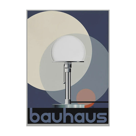 Bauhaus Wall Art Canvas Print