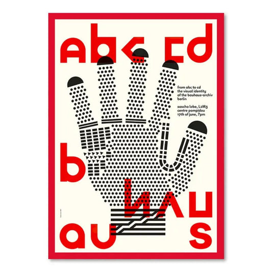 abccd Wall Art Canvas Print