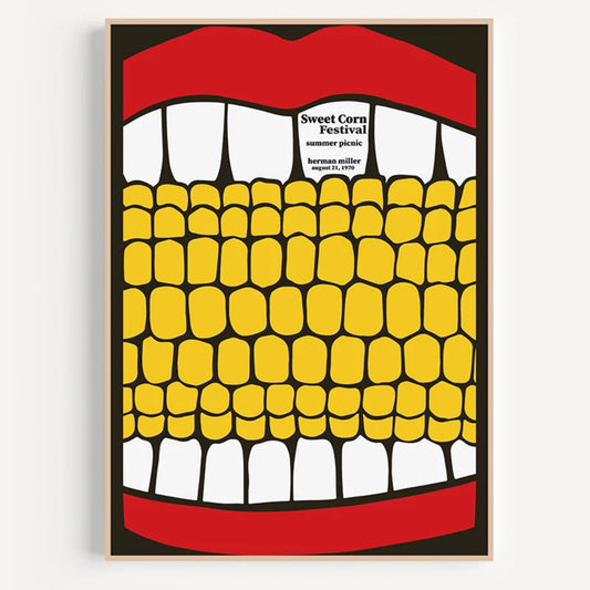 Sweet Corn Festival Wall Art Poster