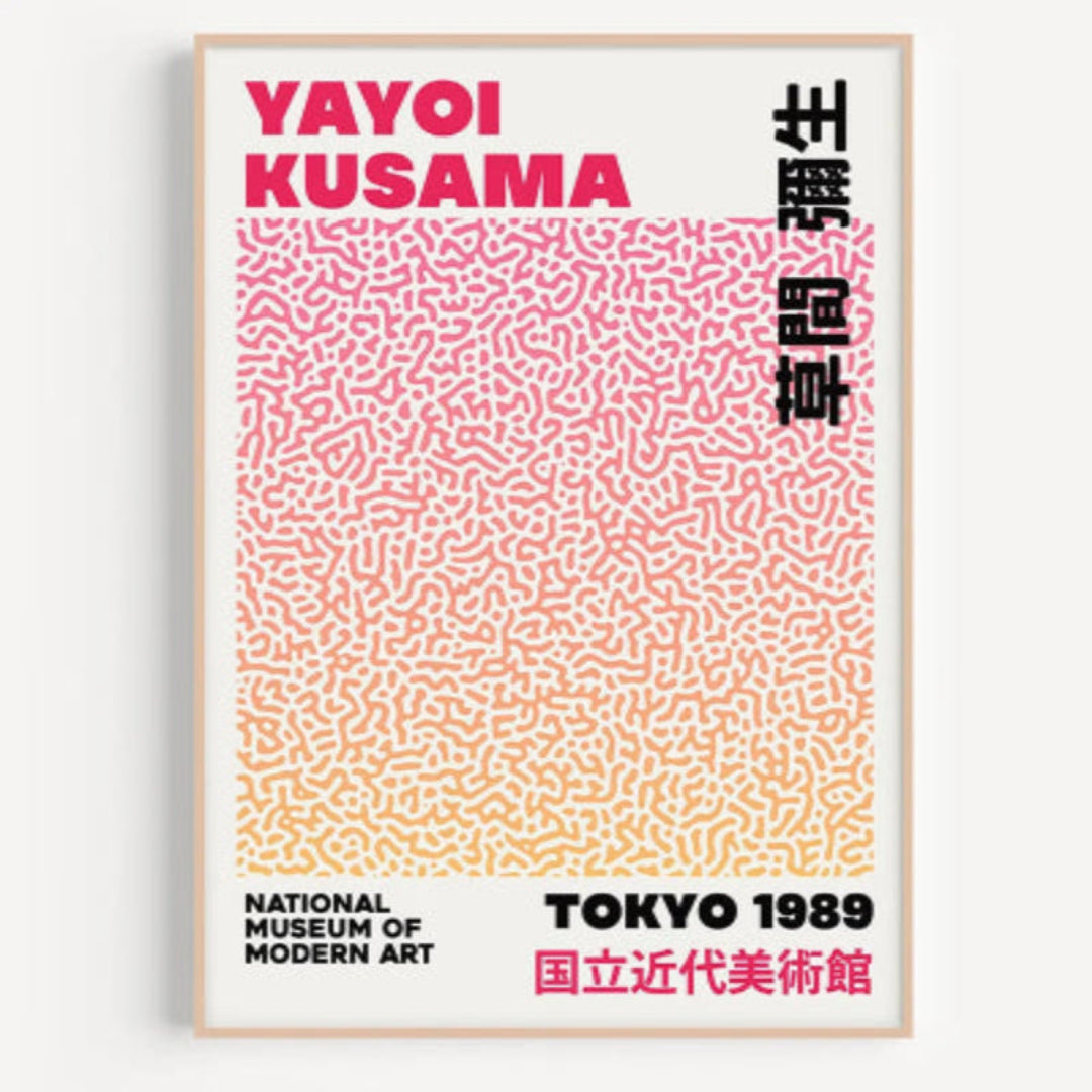 Yayoi Kusama Tokyo Wall Art Poster